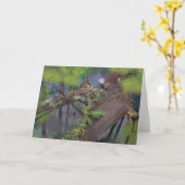 Nacht im Redwood-Wald Karte (Gelbe Blume)
