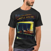 Nacht im Waffelhaus - Retro Parody Art T-Shirt (Vorderseite)
