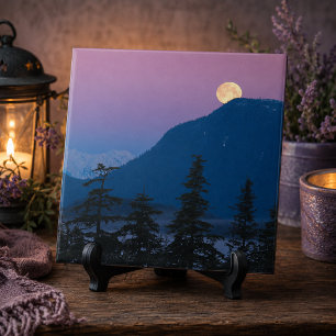 Nacht in Alaska Fliese