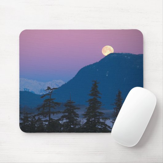 Nacht in Alaska Mousepad (Mit Mouse)