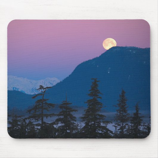 Nacht in Alaska Mousepad (Vorne)