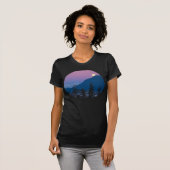 Nacht in Alaska T-Shirt (Vorne ganz)