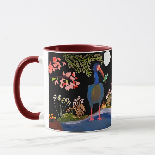 Nacht in der Lagune Tasse (Links)