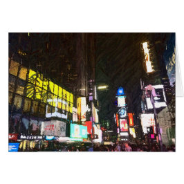 Nacht in der Stadt, Karte