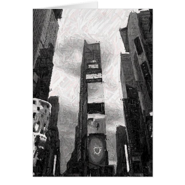 Nacht in der Stadt, Karte (Vorne)