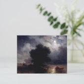 Nacht in der Ukraine durch Ivan Aivazovsky Postkarte (Stehend Vorderseite)