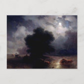 Nacht in der Ukraine durch Ivan Aivazovsky Postkarte (Vorderseite)
