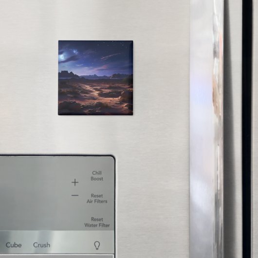 Nacht in der Wüste Magnet (In Situ (Kühlschrank))