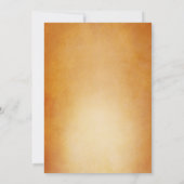 Nacht in Havanna Bridal Dusche Einladung Hot Night (Rückseite)