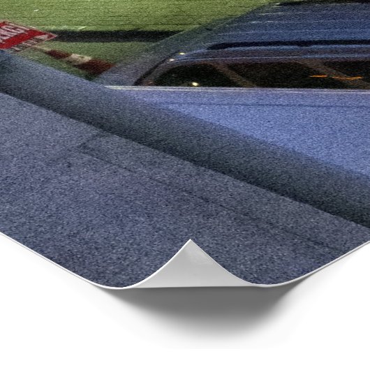 Nacht in Istanbul Poster (Ecke)