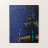 Nacht in Kinderdijk Puzzle (Vertikal)