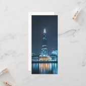 Nacht in London Karte (Vorderseite/Rückseite Beispiel)