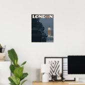 Nacht in London Poster (Heimbüro)