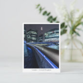 Nacht in London Postkarte (Stehend Vorderseite)