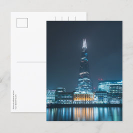 Nacht in London Postkarte