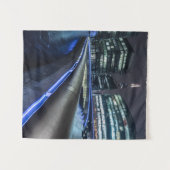 Nacht in London Wandteppich (Vorderseite (Horizontal))