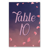 Nacht in Paris Tischnummer (Vorderseite)