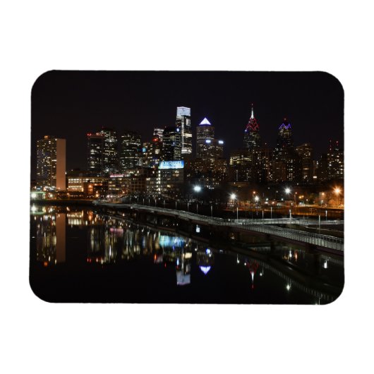 Nacht in Philly Magnet (Horizontal)