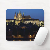 Nacht in Prag, Tschechische Republik Mousepad (Mit Mouse)