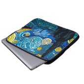 Nacht-Laptop-Sieb Laptopschutzhülle (Vorne Knopf)