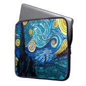 Nacht-Laptop-Sieb Laptopschutzhülle (Vorderseite Links)