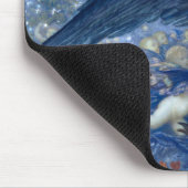 Nacht mit ihrer Train of Stars (Engel mit Cherubs) Mousepad (Ecke)