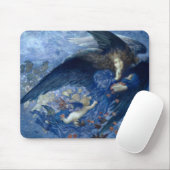 Nacht mit ihrer Train of Stars (Engel mit Cherubs) Mousepad (Mit Mouse)