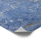 Nacht mit ihrer Train of Stars (Engel mit Cherubs) Poster (Ecke)