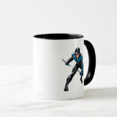 Nacht mit Waffen Tasse (VorderseiteRechts)