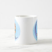 Nacht Mond Meerjungfrau Kaffeetasse (Mittel)