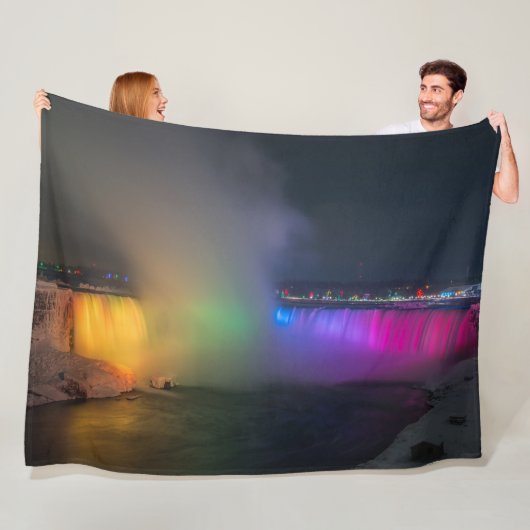 NACHT NIAGRA FLEECEDECKE (Beispiel)