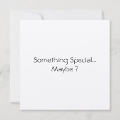 Nacht & Nickerchen Zeichnend 14 Puppen und Girl Sq Einladung (Rückseite)