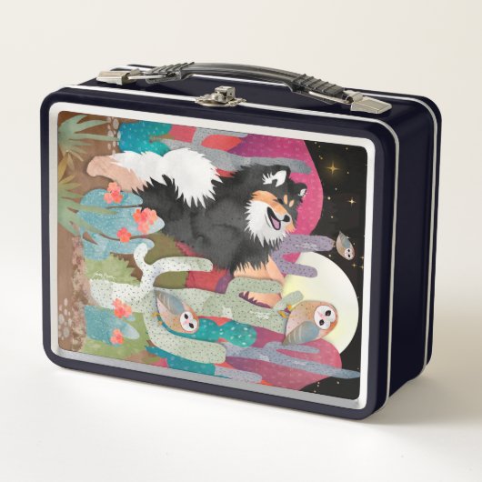 NACHT OWLS FINNISH LAPPHUND - Lunchbox (Vorderseite)