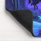 Nacht Pegasus Mousepad (Ecke)