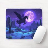 Nacht Pegasus Mousepad (Mit Mouse)