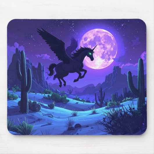Nacht Pegasus Mousepad (Vorne)