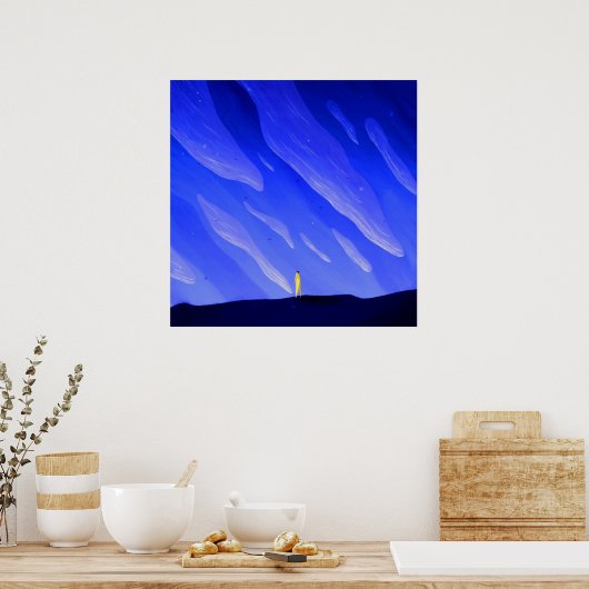 Nacht Poster (Küche)