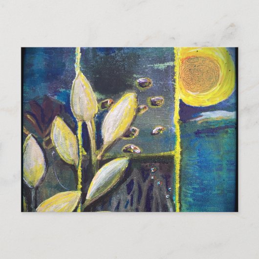 Nacht Postkarte (Vorderseite)