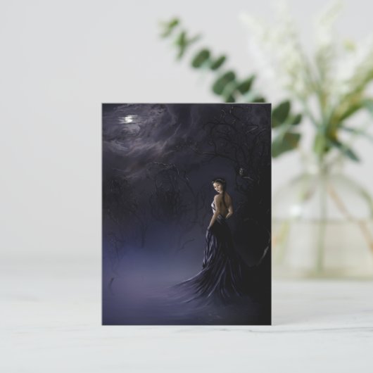 Nacht Postkarte (Stehend Vorderseite)