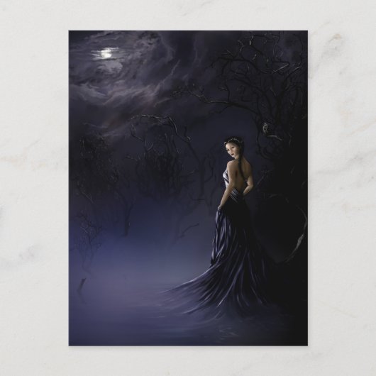 Nacht Postkarte (Vorderseite)