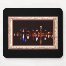 Nacht reflektiert Mousepad