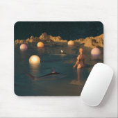 Nacht schwimmen mousepad (Mit Mouse)