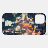Nacht Stadt: Retro verschwommenes Licht. Case-Mate iPhone Hülle (Rückseite (Horizontal))