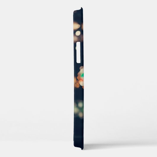 Nacht Stadt: Retro verschwommenes Licht. Case-Mate iPhone Hülle (Rückseite / Rechts)