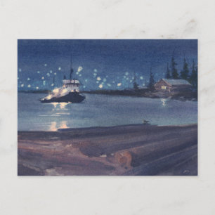 NACHT TUT by SHARON SHARPE Postkarte