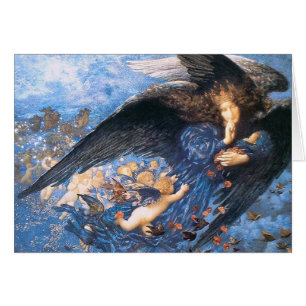 Nacht u. ihr Zug der Sterne - Edward Robert Hughes