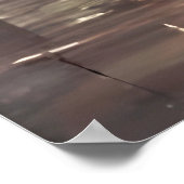 Nacht überzogen poster (Ecke)