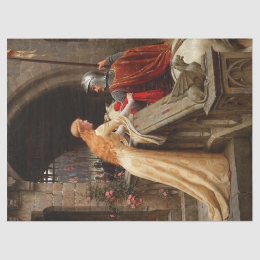 Nacht und Lady Seidenpapier (Vorderseite)