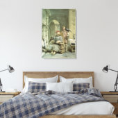 Nacht und Seite Leinwanddruck (Insitu (Schlafzimmer))