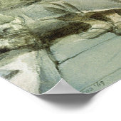 Nacht und Seite Poster (Ecke)